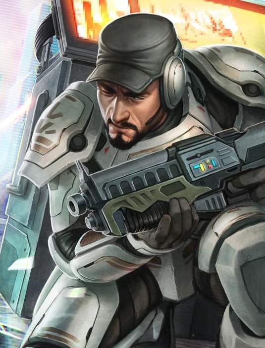 DH-X heavy blaster rifle